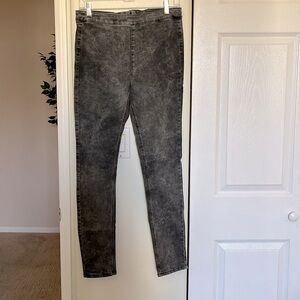 H&M Divided Acid Wash Jeggings